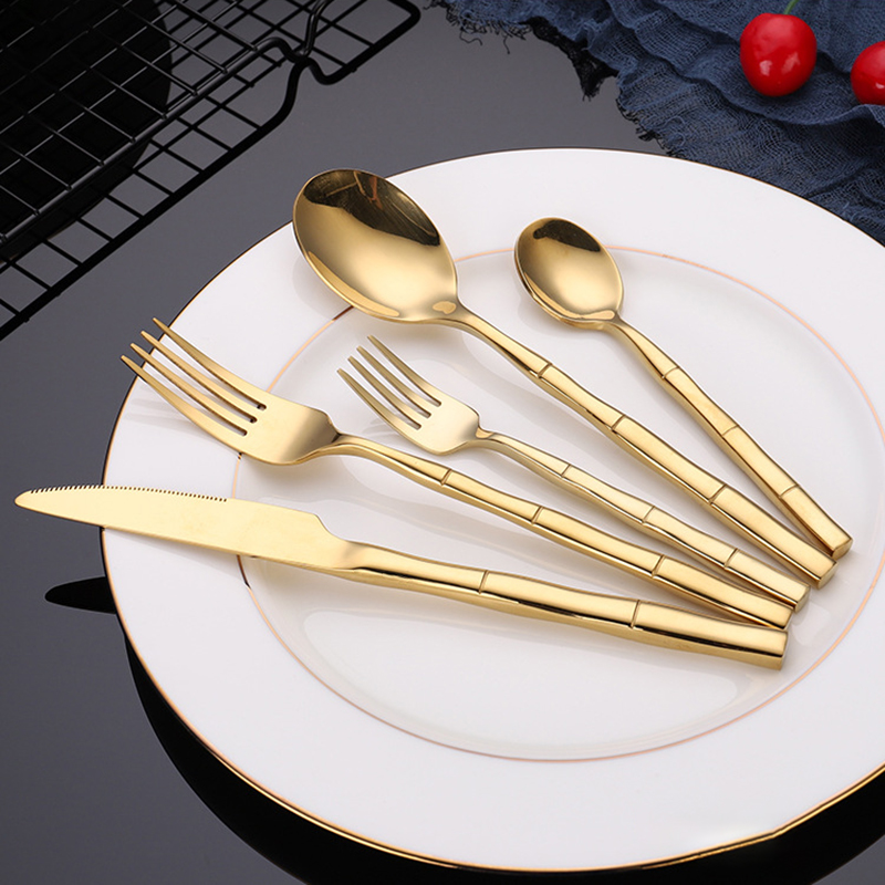 Bamboo Cutlery - 4/5 Bằng Tre Thiết Kế Thép