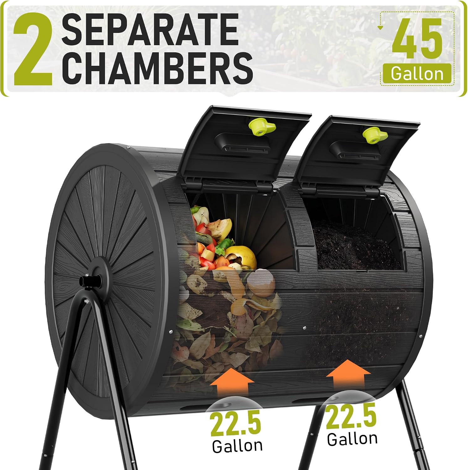 Bifanuo 45 Gallon Compost Bin, - đánh giá và giá Compost Bin