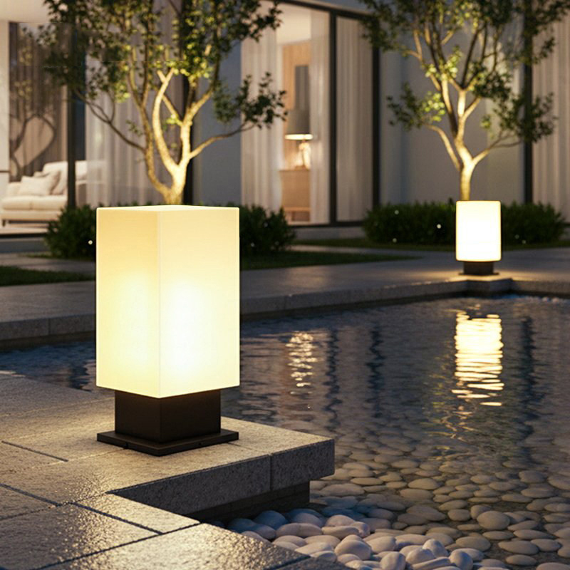 Luminous floor lamp courtyard  - đánh giá và giá Solar Garden Light