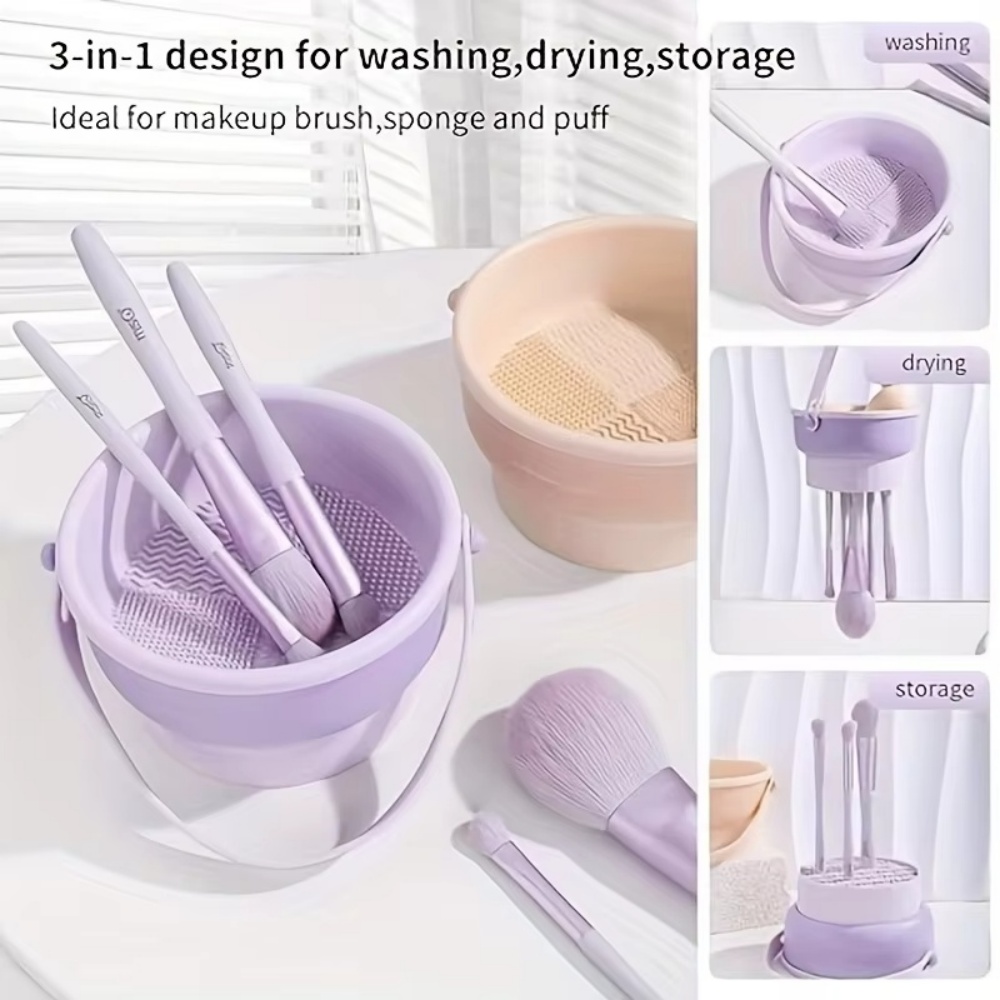 3 In 1 Silicone Cosmetic Brush - đánh giá và giá Eco Sponge