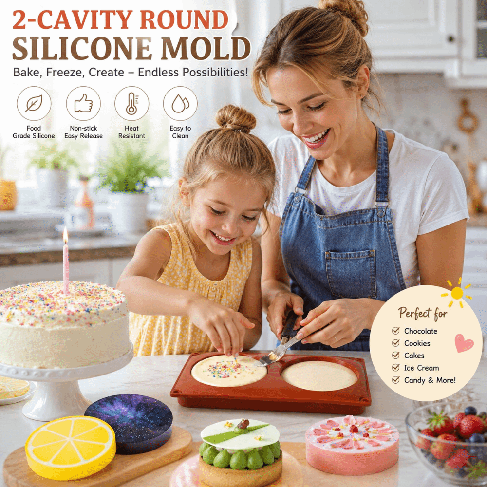 Cylinder Shaped Silicone Bakin - đánh giá và giá Eco Soap
