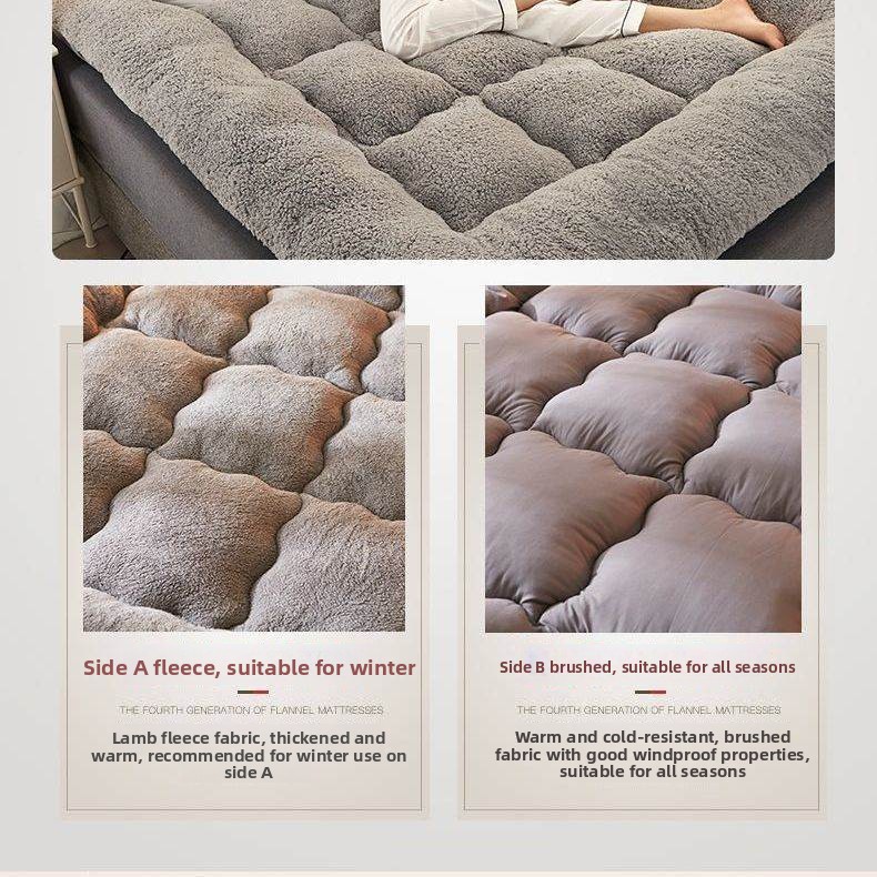 Thickened Lamb Velvet Mattress - đánh giá và giá Eco Sponge