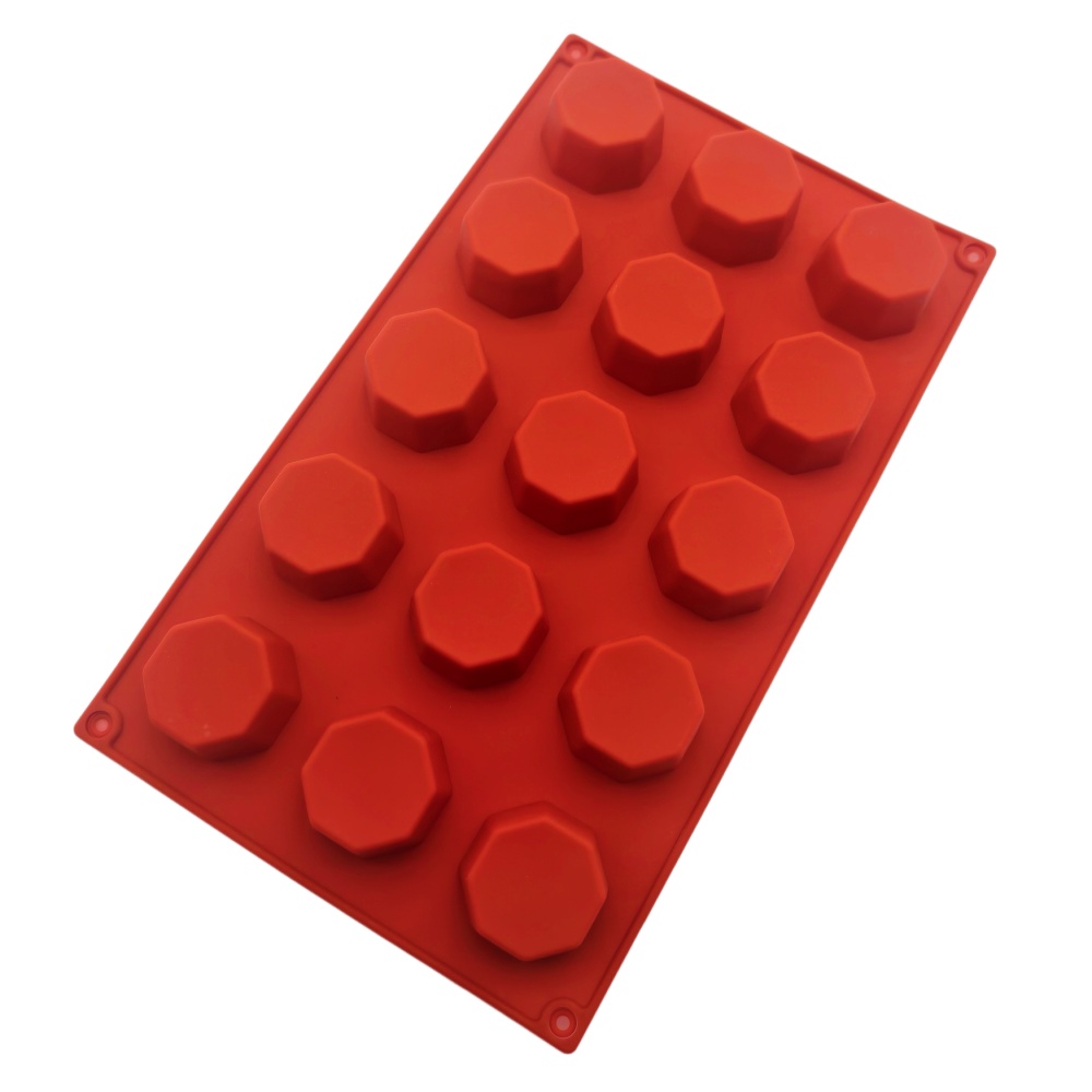 Octagonal Cylindrical Silicone - đánh giá và giá Eco Soap