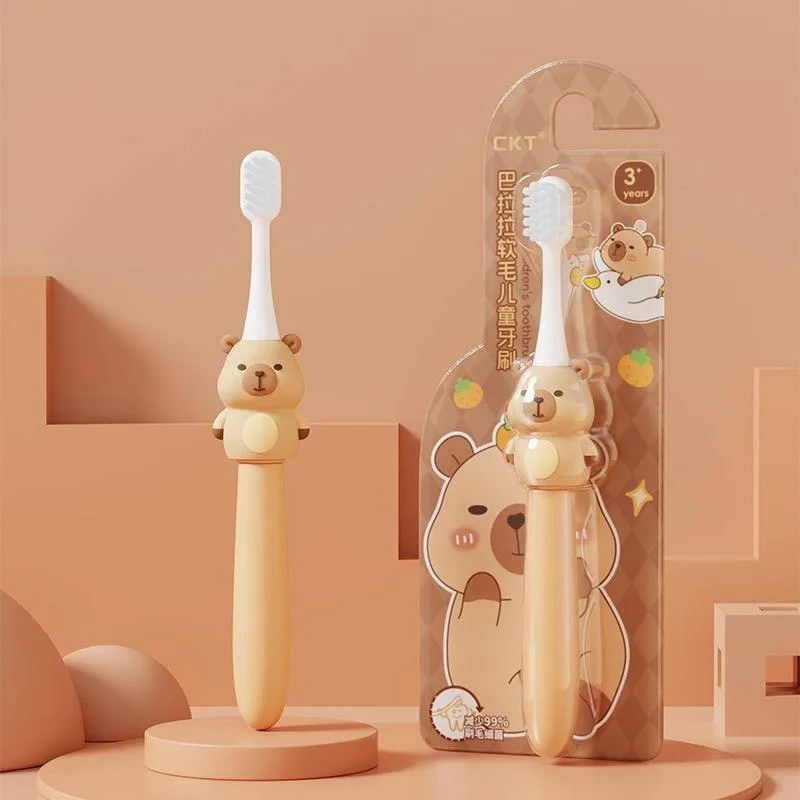 Capybara Baby Toothbrush Cute  - đánh giá và giá Bamboo Toothbrush
