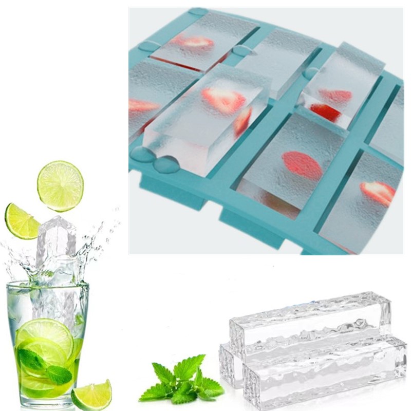 8 Cavity Rectangle Silicone Ca - đánh giá và giá Eco Soap