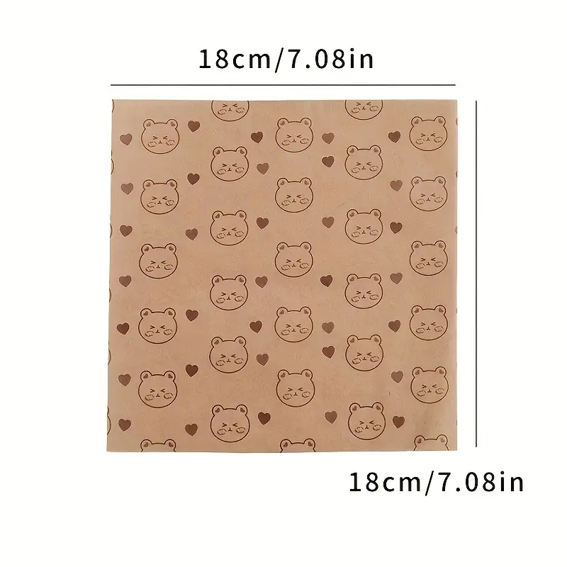 100Pcs/200Pcs Bear/Large Bear  - đánh giá và giá Beeswax Wrap